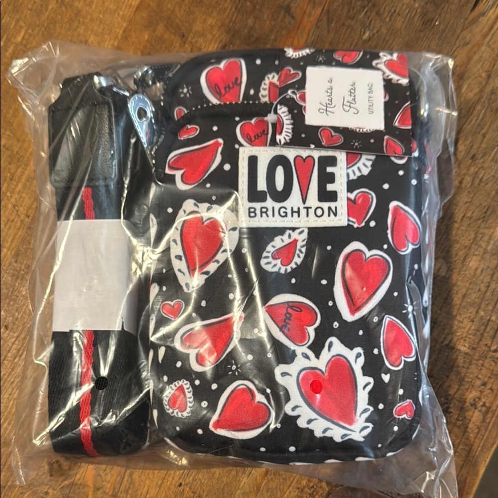 Brighton Love Heart Patterned Bag